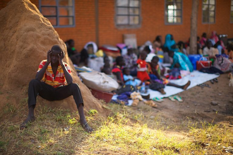 Returnee boy at the UNHCR waystation in Torit, Eastern Equatoria State, South Sudan
