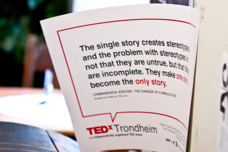 Quotation by Chimamanda Ngozi Adichie: "The single story creates stereotypes, and the problem with stereotypes is not that they are untrue, but that they are incomplete. They make one story become the only story."