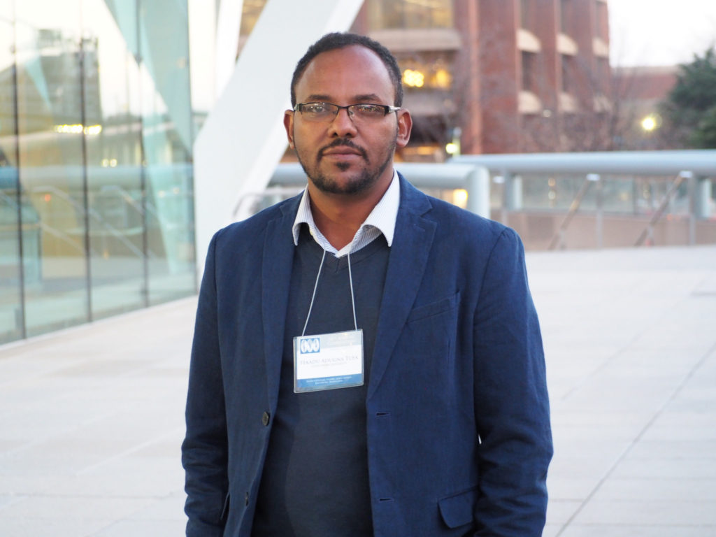 Professor Fekadu Adugna Tufa at the ISA
