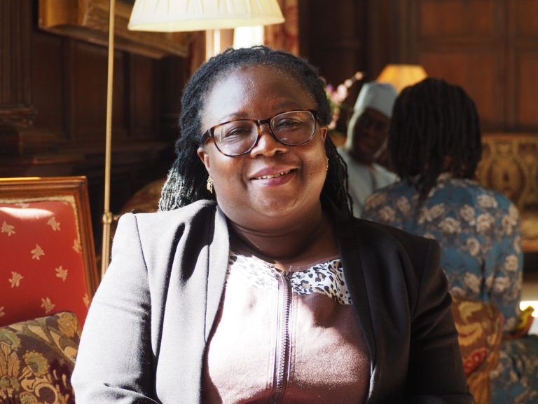 Professor Audrey Gadzekpo at Wiston House