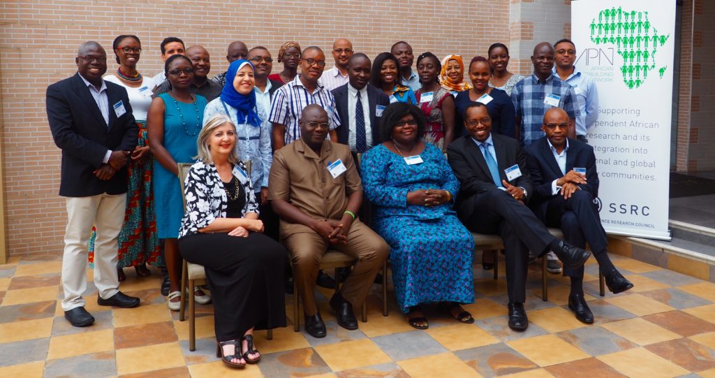 Group photo of the 2017 APN IRG Recipients in Accra, Ghana.